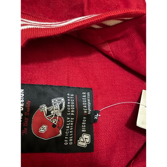 Big Boy HeadGear Red & White Hornets Jacket - Picture 8 of 9